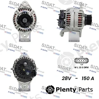 Fispa A24BH0091 — Alternator