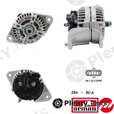 Fispa A24BH0115AS — Alternator ARMAN
