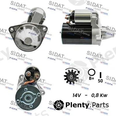 Fispa S12VA0108 — Starter