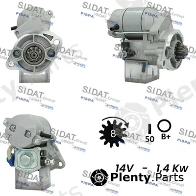 Fispa S12DE0725A2 — Starter