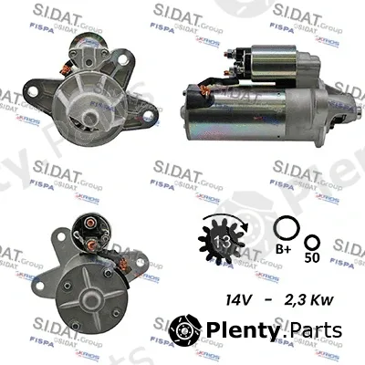 Fispa S12VS0121A2 — Starter