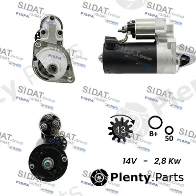 Fispa S12BH0189A2 — Starter