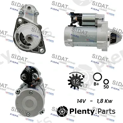 Fispa S12DE0049A2 — Starter