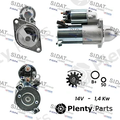 Fispa S12DR0129 — Starter