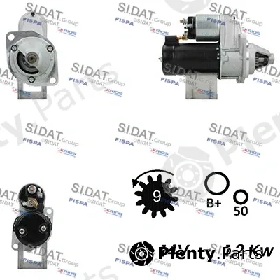 Fispa S12VA0720A2 — Starter
