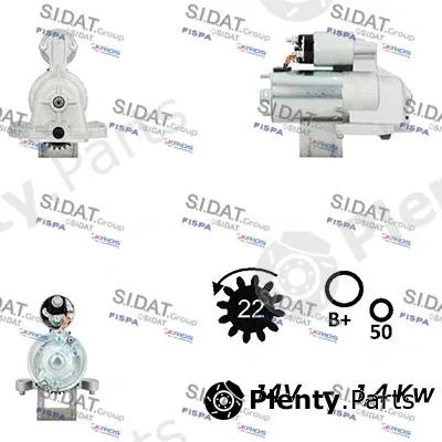 Fispa S12VS0695A2 — Starter