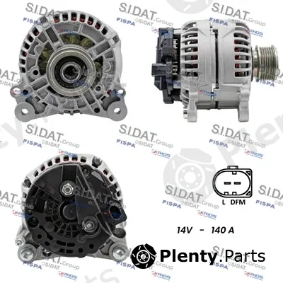 Fispa A12BH0005 — Alternator