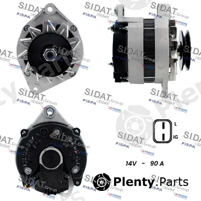 Fispa A12VA1293A2 — Alternator
