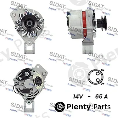 Fispa A12BH0129A2 — Alternator