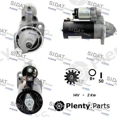 Fispa S12BH0156 — Starter