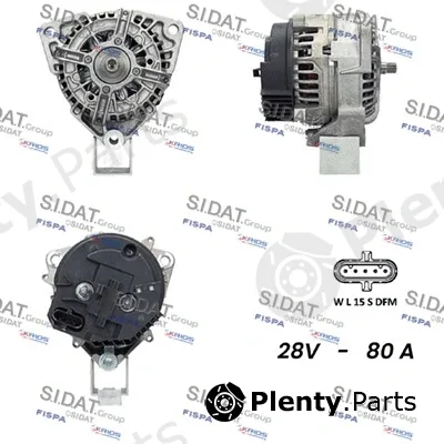 Fispa A24BH0015 — Alternator