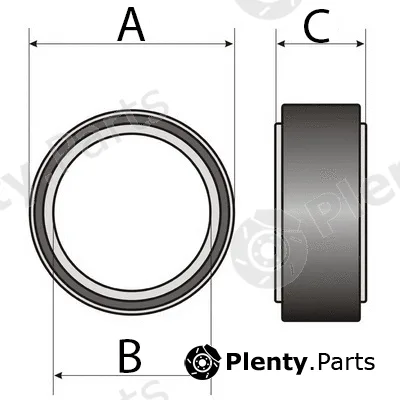 Fispa 2.2044 — Bearing, compressor shaft