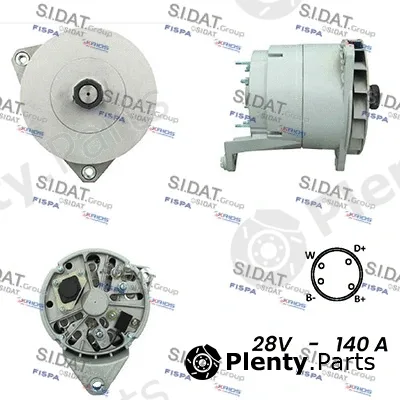 Fispa A24BH0010A2 — Alternator