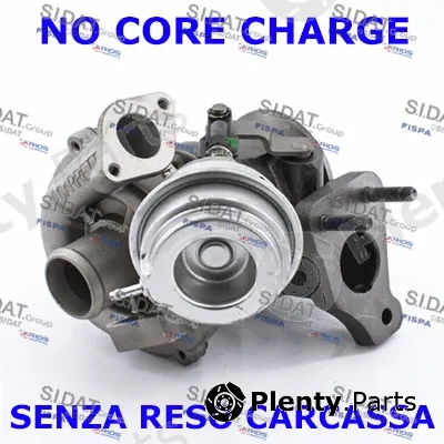 Fispa 49.539R — Charger, charging (supercharged/turbocharged) ETP TURBO