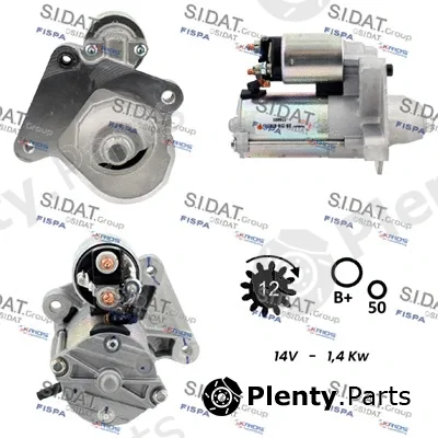 Fispa S12VS0013 — Starter