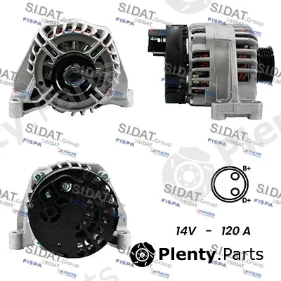 Fispa A12DE0030A2 — Alternator