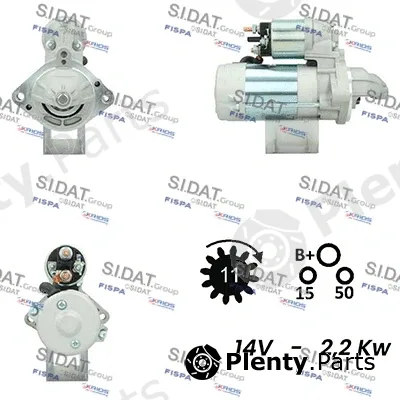 Fispa S12DE0057A2 — Starter
