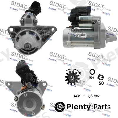 Fispa S12DE0139 — Starter