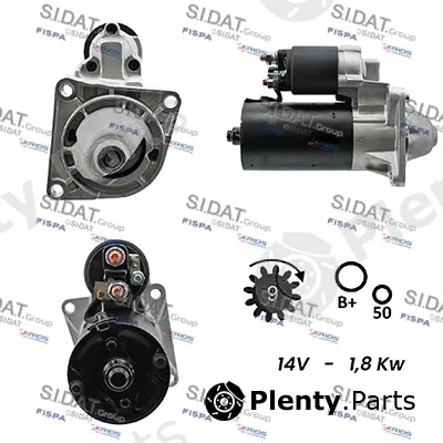 Fispa S12BH0007A2 — Starter