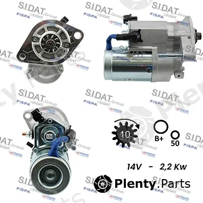 Fispa S12DE0135 — Starter