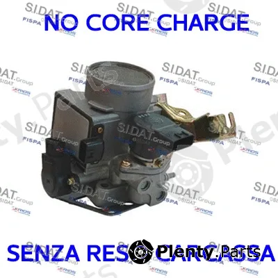 Fispa 88.016R — Throttle Body