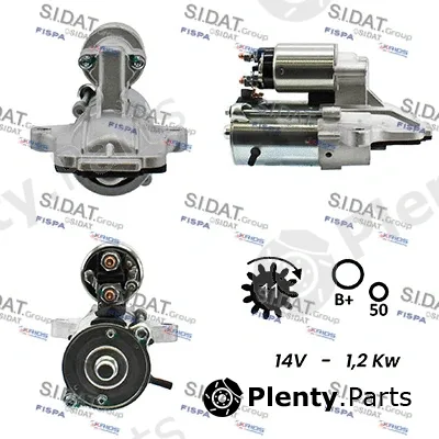 Fispa S12VS0283A2 — Starter