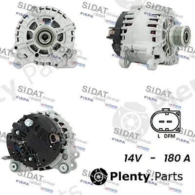 Fispa A12VA0098A2 — Alternator