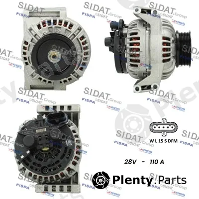 Fispa A24BH0098 — Alternator