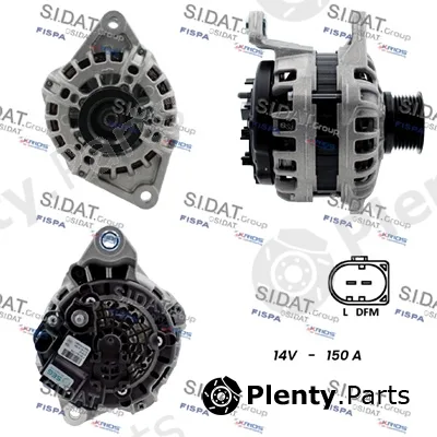 Fispa A12BH0193 — Alternator