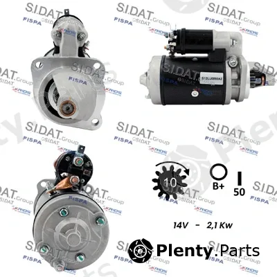 Fispa S12LU0860A2 — Starter