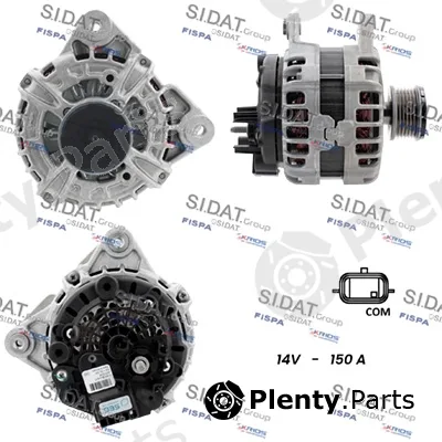 Fispa A12BH0296 — Alternator