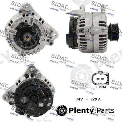 Fispa A12BH0186 — Alternator
