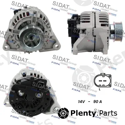 Fispa A12BH0580A2 — Alternator