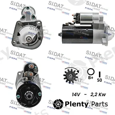 Fispa S12BH0198 — Starter