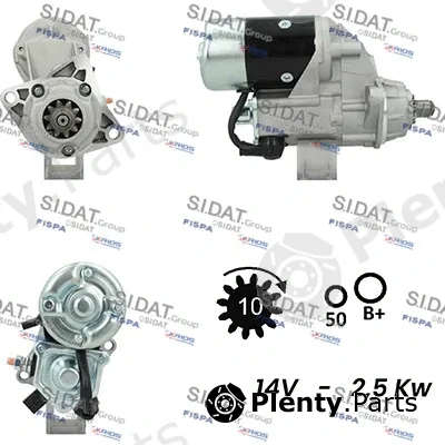 Fispa S12DE0707A2 — Starter