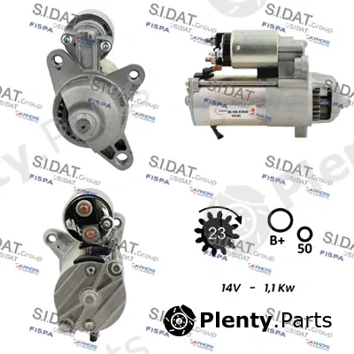 Fispa S12VS0192 — Starter