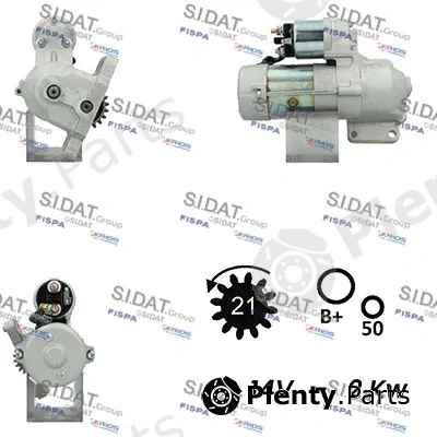 Fispa S12DE0741A2 — Starter