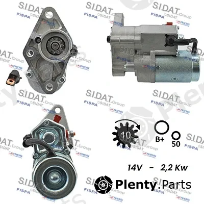 Fispa S12DE0347A2 — Starter