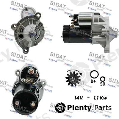 Fispa S12VA0071A2 — Starter
