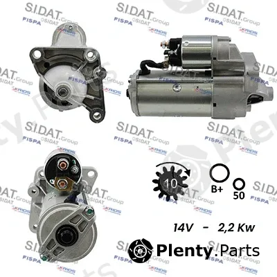 Fispa S12VA0052 — Starter