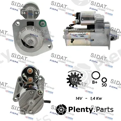 Fispa S12VS0369 — Starter
