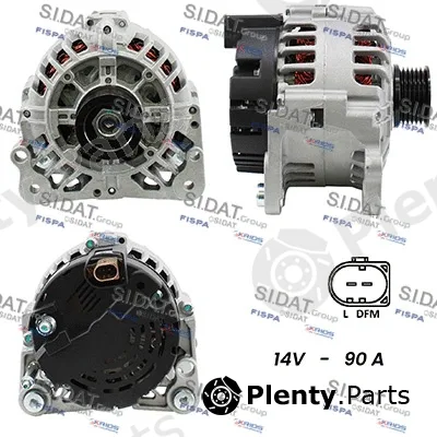 Fispa A12VA0131A2 — Alternator