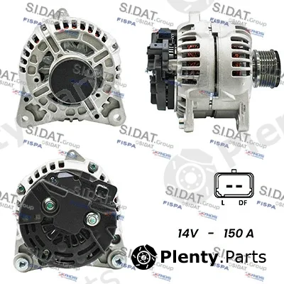 Fispa A12BH0293A2 — Alternator