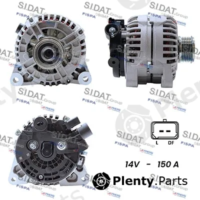 Fispa A12BH0004A2 — Alternator