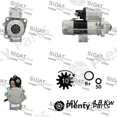 Fispa S12DE0708A2 — Starter