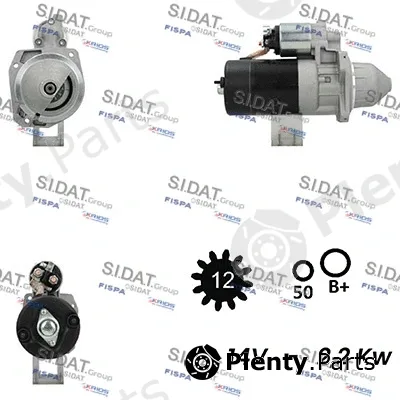 Fispa S12BH0343A2 — Starter