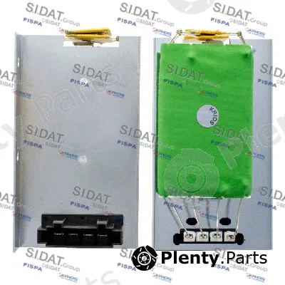 Fispa 10.9215 — Resistor, interior blower