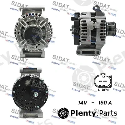 Fispa A12BH0062A2 — Alternator