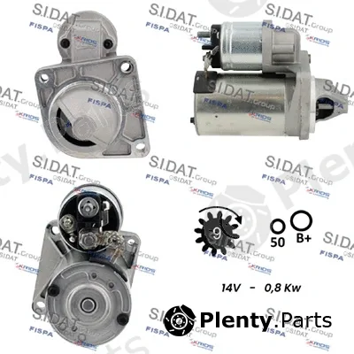 Fispa S12VA0009 — Starter