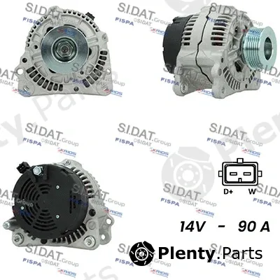 Fispa A12BH0837A2 — Alternator